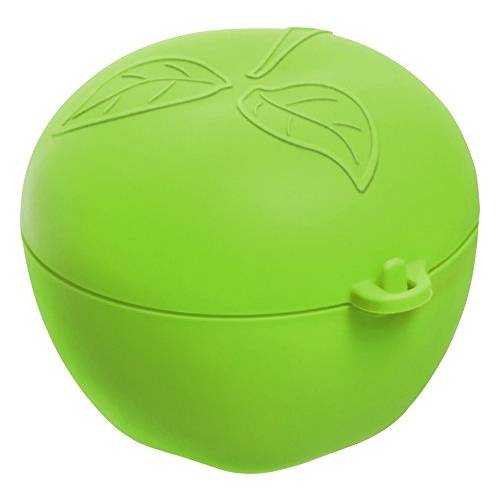 Rotho Apfelbox, 550 ml, 12,4 x 11 x 9,5 cm, grün