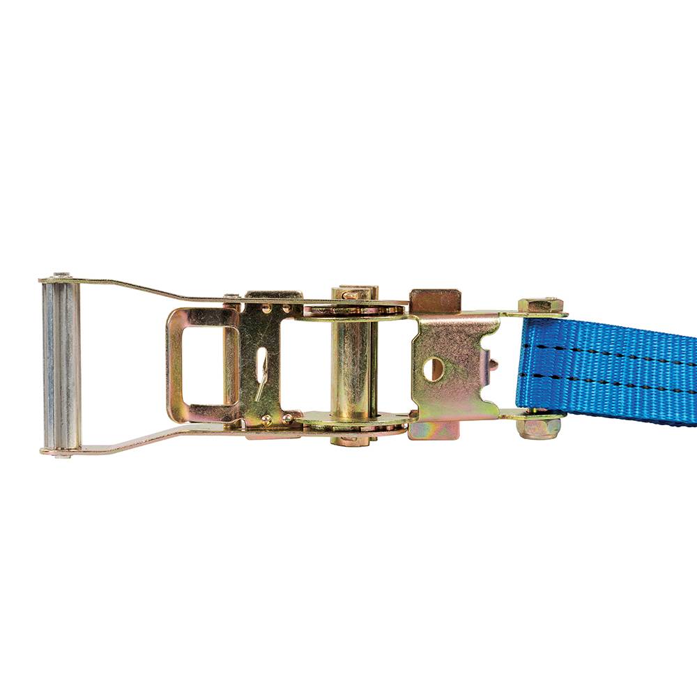 Spanngurt mit Ratschengriff und J-Haken 6 m x 38 mm Leistung: 750 kg Zurrkraft: 1500 kg