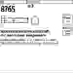 Sechskantschraube ISO 8765 Schaft M16x1,5x 55 10.9 50 Stück
