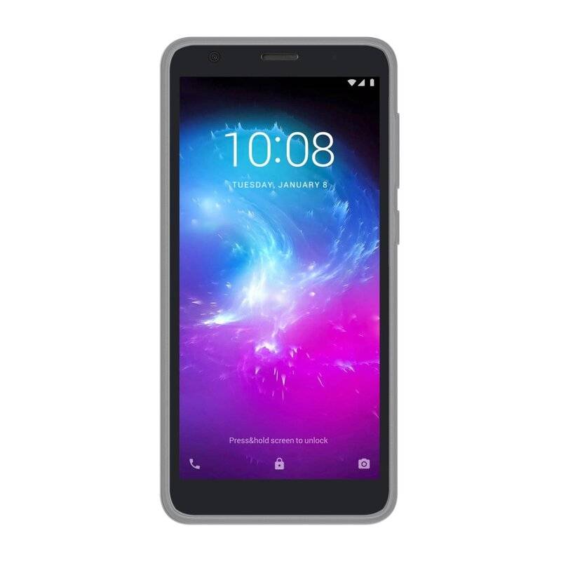 Silikon Hülle Basic für ZTE BLADE L8 Case TPU Soft Handy Cover Schutz Transparent
