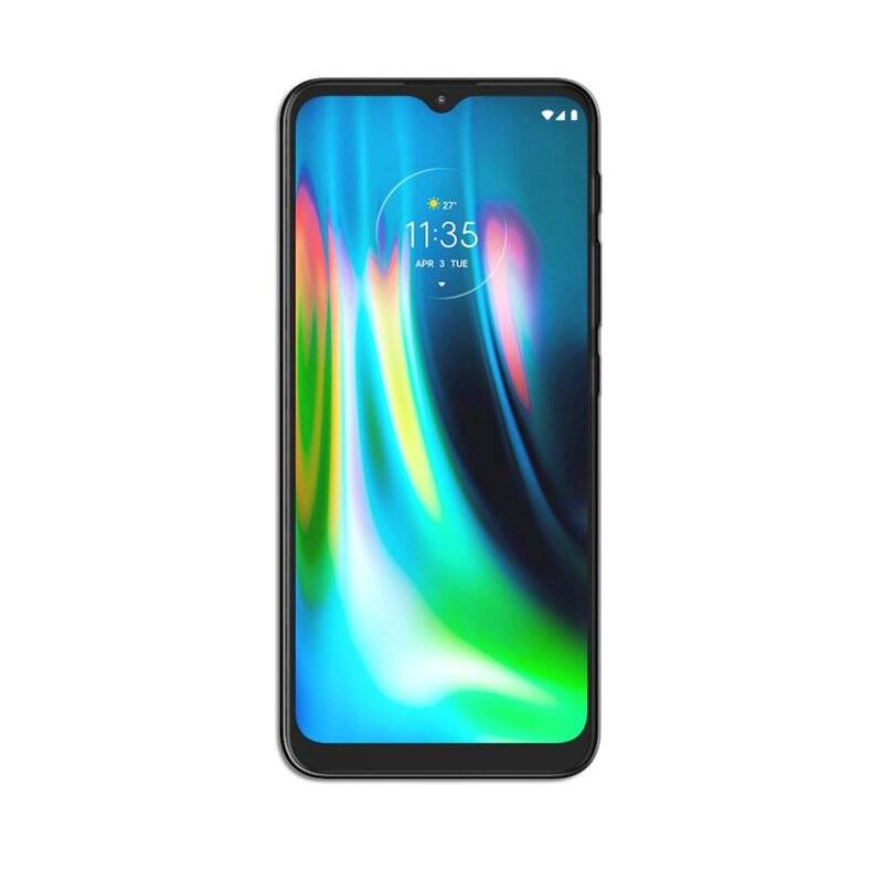 Silikon Hülle Basic für MOTOROLA MOTO G9 PLAY Case TPU Soft Handy Cover Schutz Matt-Schwarz