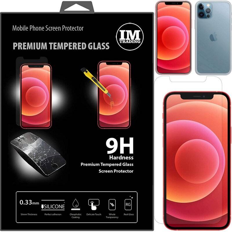 Hülle für IPHONE 12 PRO Schutzhülle Case Handyhülle + 9H Schutzglas Display Folie