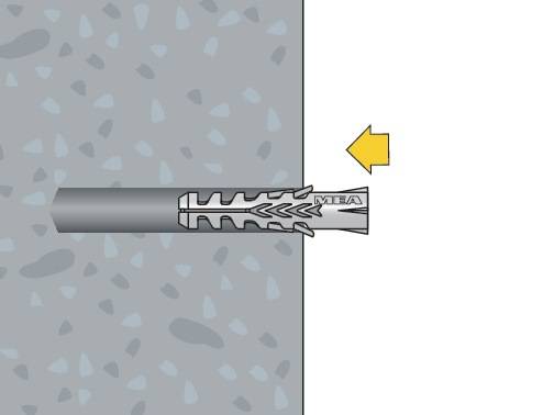 Normaldübel F 12 12x60mm 25St./VE,27VE/Umkarton CELO