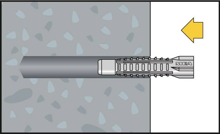 Mehrzweckdübel MZ 10 10x59mm o.Kragen 50St./VE,18VE/Umkarton CELO