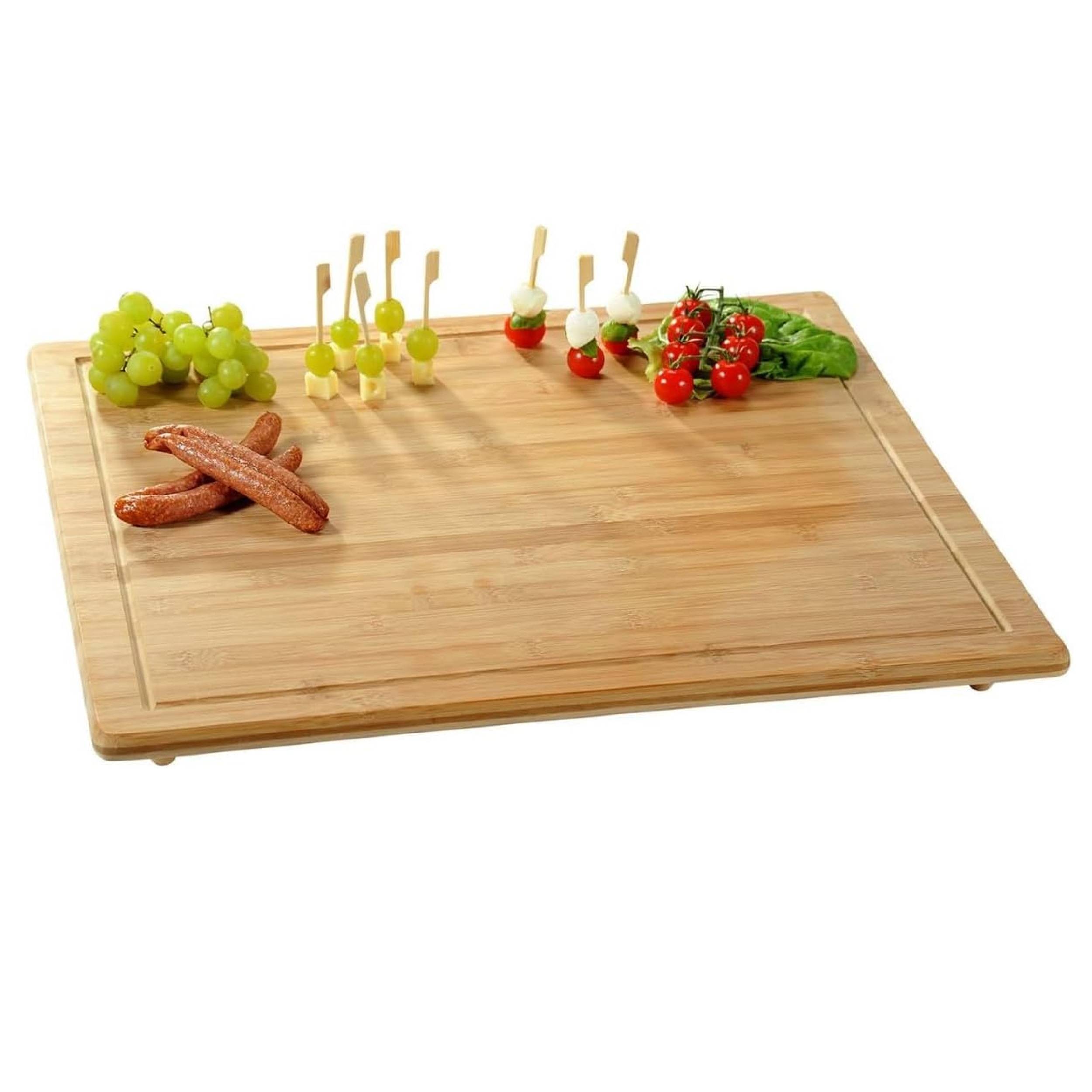 Kesper | Herdabdeckplatte aus FSC Bambus | 56 x 50 x 4 cm | robust & umweltfreundlich | vielseitig verwendbar