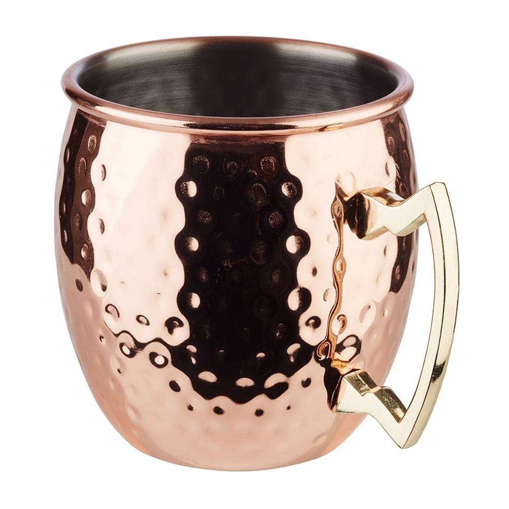 APS 93311 Becher Moscow Mule bauchig Edelstahl / Kupferlook 550 ml, kupfer