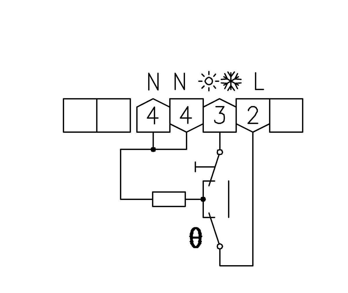 Alre-it Raumtemperaturregler AP RTBSB-001.065