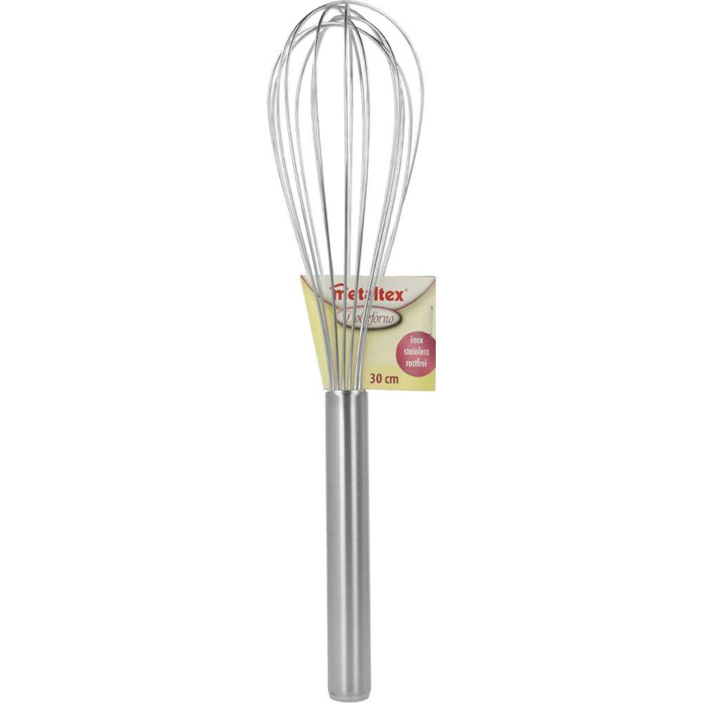 Metaltex Schneebesen 30 cm Edelstahl, mit Rohrgriff