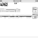Zylinderschraube ISO 4762 Innen-6kt M8x 105 8.8 100 Stück