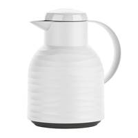 EMSA SAMBA Wave Isolierkanne, 1 l, Weiß, Polypropylen (PP), 178 mm, 145 mm, 215 mm