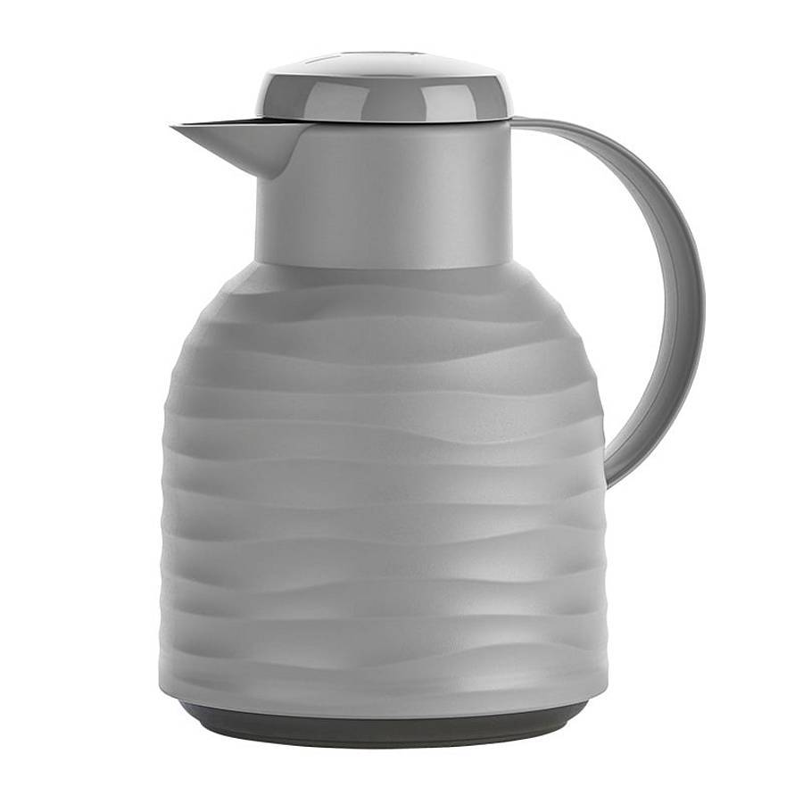 EMSA Isolierkanne Samba Wave 1,0l stone - 1 l - Grau - Polypropylen (PP) - 178 mm - 145 mm - 215 mm
