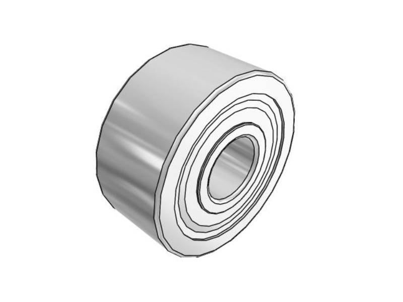 KS Tools 826.9504 RACINGline Lenk- und Laufrollensatz, inkl. Schrauben