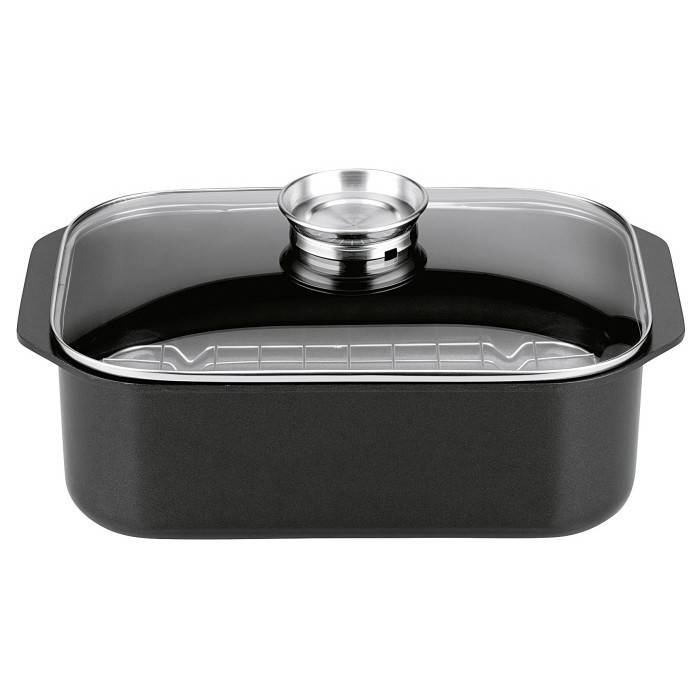 ELO 82660 Alugussbräter PURE Trend, schwarz