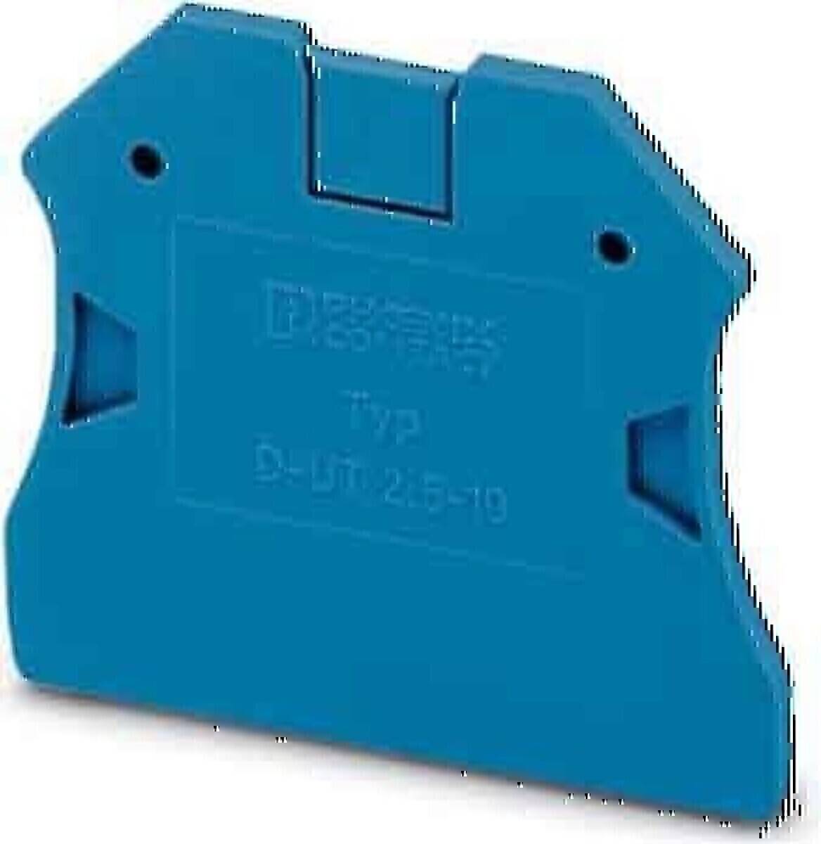 Phoenix Contact Abschlussdeckel D-UT 2,5/10 BU