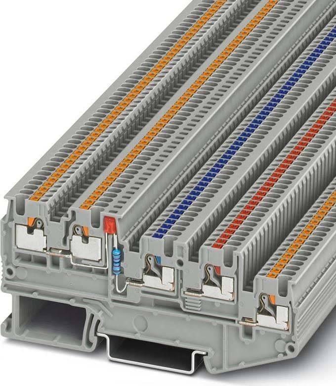 Phoenix Contact Initiatoren-/Aktorenklemme PTIO1,5/S/4-LED 24RD