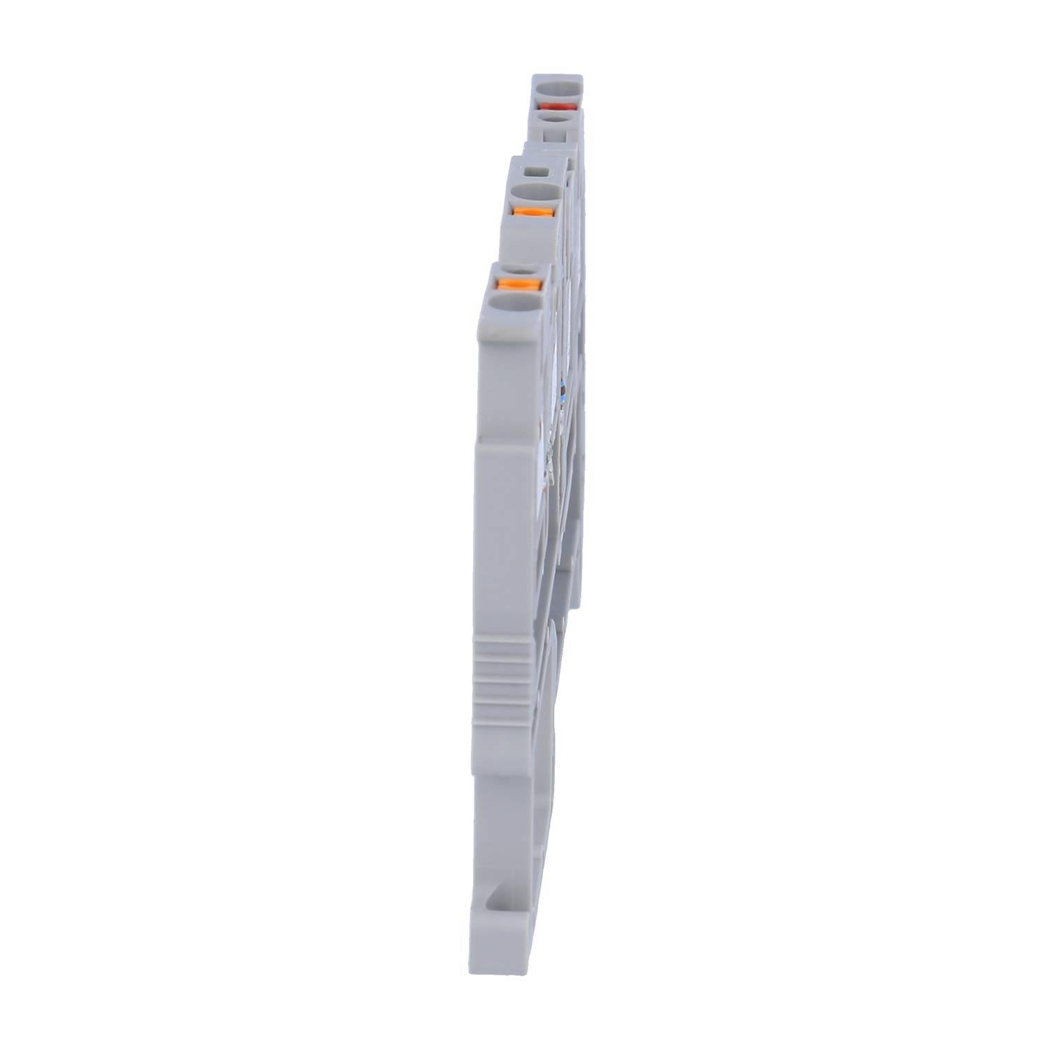 Phoenix Contact Initiatoren-/Aktorenklemme PTIO 1,5/S/3-LED24 GN mit grüner LED für 15-30V DC, Push-In-Anschluss