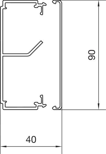 Tehalit Leitungsführungskanal LF4009109016