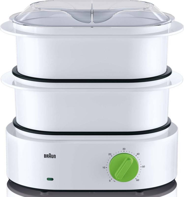 Braun SDA Dampfgarer FS 3000 ws/gn