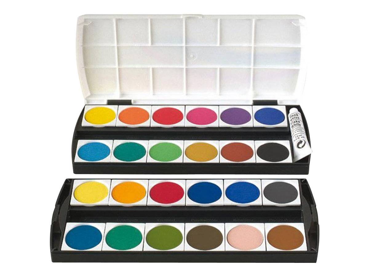 Geha Farbe - verschiedene Farben (Packung mit - 24)