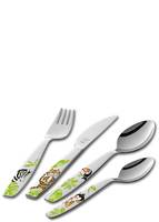 ZWILLING - Jungle Kinderbesteck 4 tlg. - 4-teilig - Silber