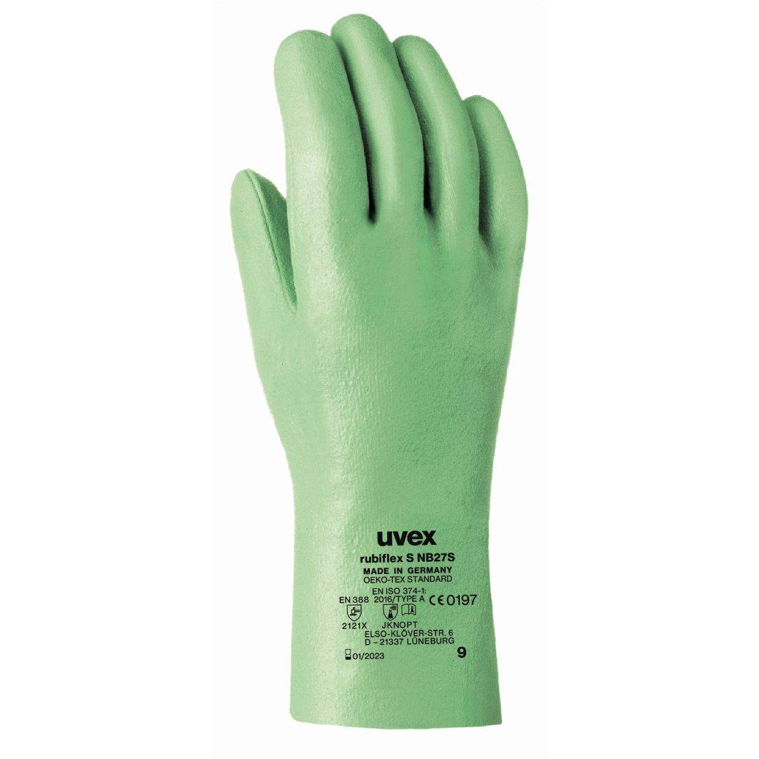Uvex 9893002 Schutzhandschuhe rubiflex S NB27S 89646 Größe 8