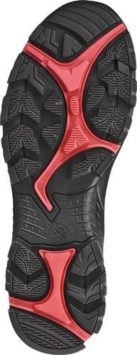 Haix Sicherheitsstiefel BE Safety 54 Mid Größe 10,5 (45,5) schwarz / rot - 610023-10,5 (45,5)