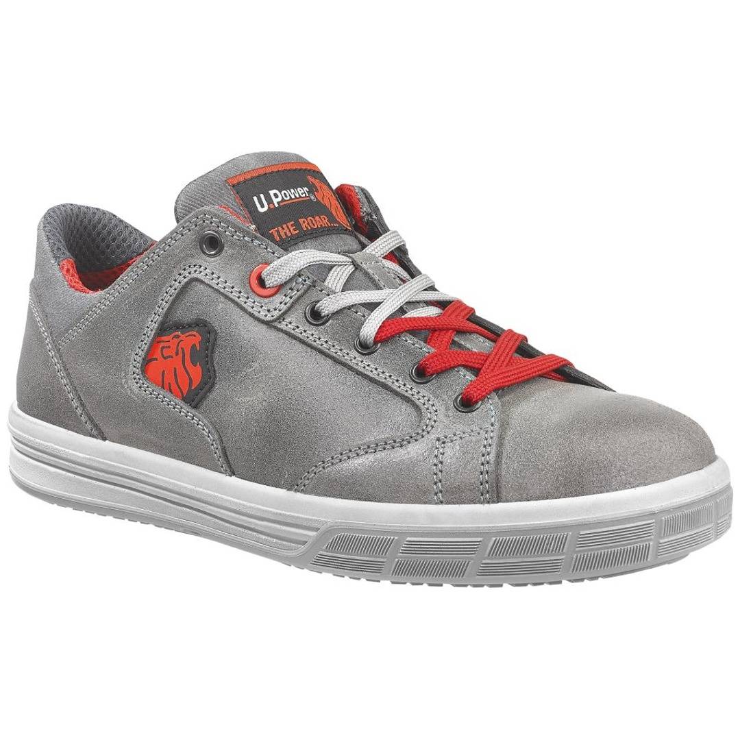 U-Power Sicherheitshalbschuh Forest SN 20044 S3 SRC Gr. 38 grau/rot