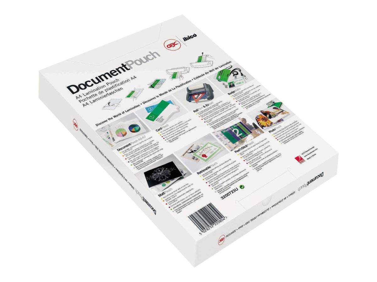 GBC Document Laminating Pouch - 80 Mikron - 100er-Pack