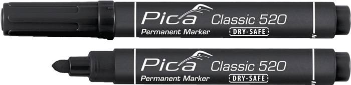 Permanentmarker Classic schwarz Strich-B.1-4mm Rundspitze PICA
