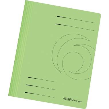Herlitz Schnellhefter 10902526 DIN A4 Karton intensiv grün