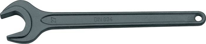 Einmaulschlüssel 894 SW 70mm L.572mm stahlgrau m.Aufhängeloch GEDORE