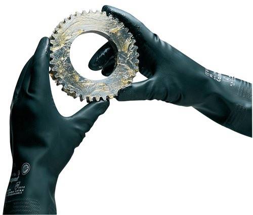 HONEYWELL 720/11 Chemikalienhandschuhe Camapren 720 Gr.11 schwarz EN 388, EN