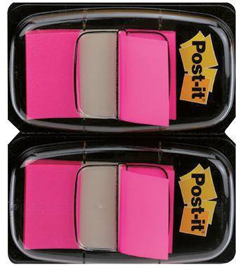 Post-it Haftstreifen Index Standard 680-BP2EU 50Blatt pink 2 St./Pack.