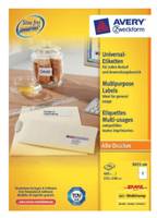 Avery Zweckform 3655 - Weiß - A5 (148 x 210 mm) 400 Etikett(en) (200 Bogen x 2)