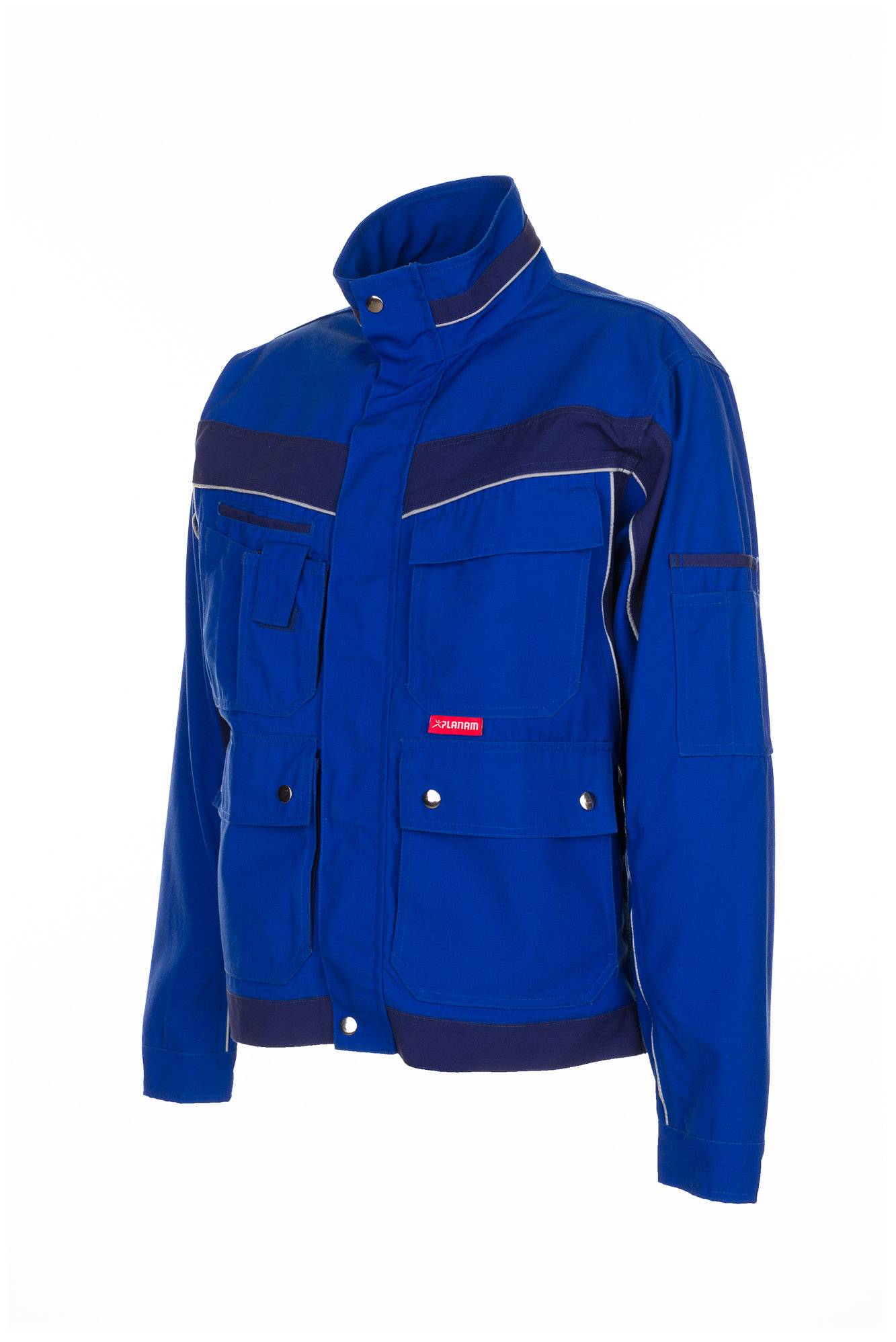 Planam Plaline Bundjacke kornblumenblau/marine 50 2501050