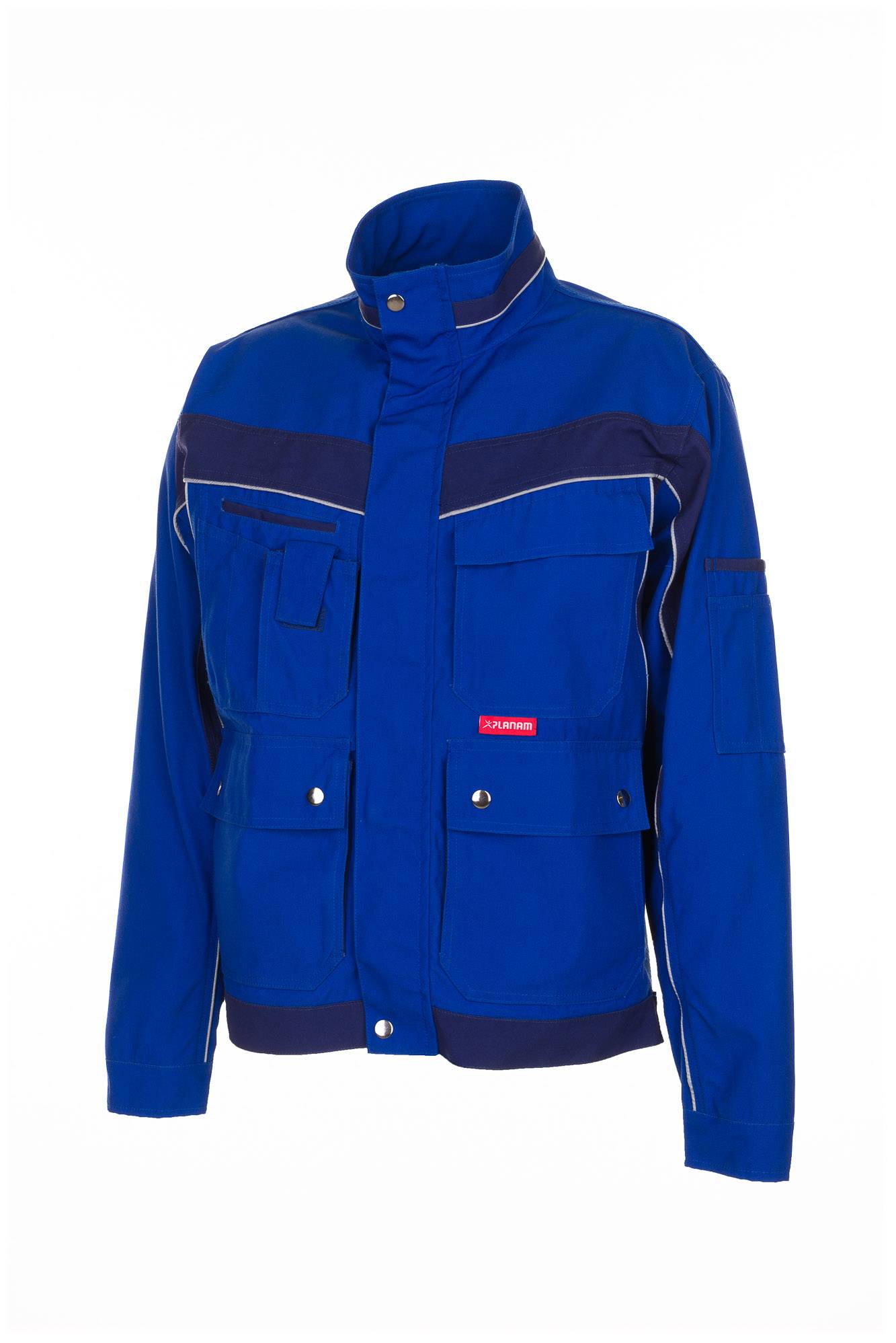 Planam Plaline Bundjacke kornblumenblau/marine 110 2501110