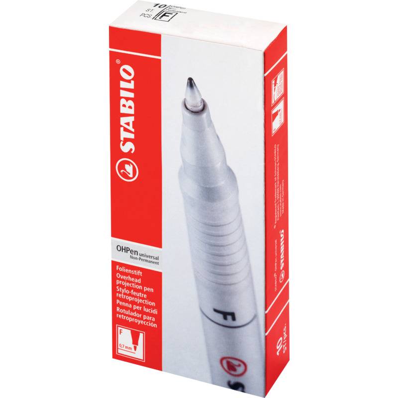 STABILO Nonpermanent-Marker OHPen universal, blau