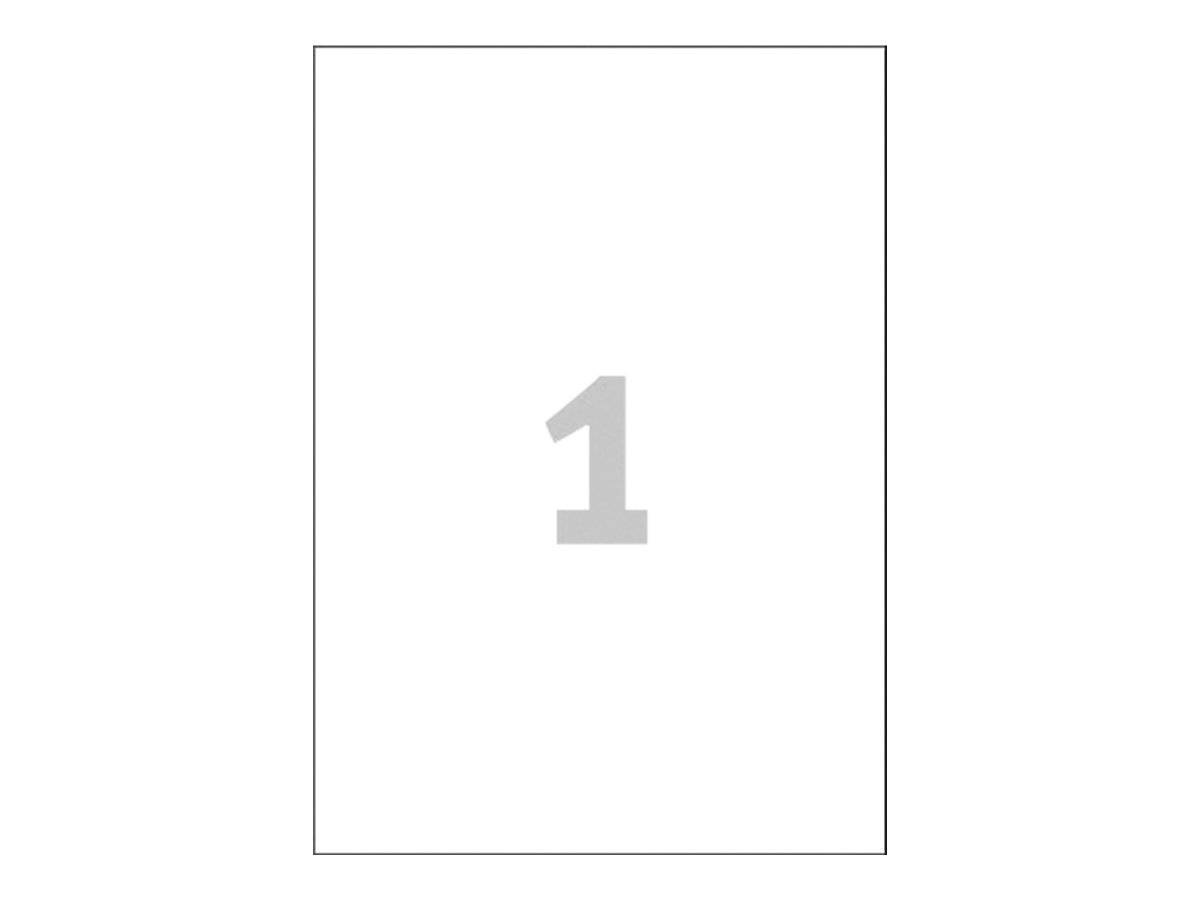 AVERY ZWECKFORM - Avery - Weiß - A4 (210 x 297 mm) 100 Stck. (100 Bogen x 1)