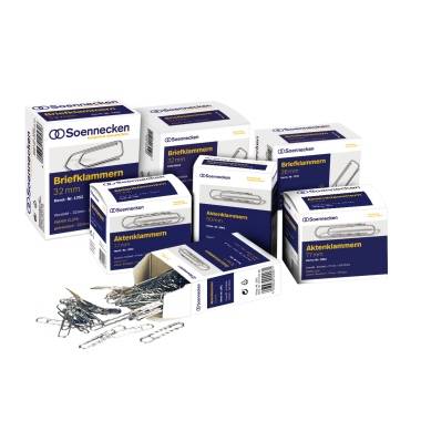 Soennecken Briefklammer 1352 32mm verzinkt 100 St./Pack.