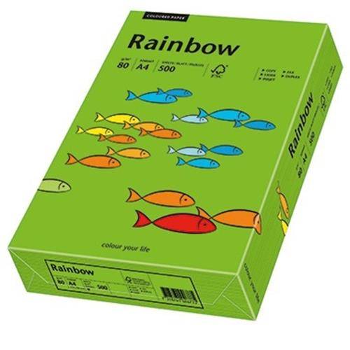 Rainbow Kopierpapier 88042673 A4 80g intensivgrün 500 Bl./Pack.