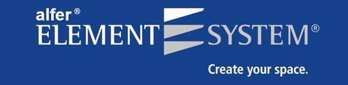 Möbelfuß weiß 30mm H.500mm Platte ELEMENT SYSTEM