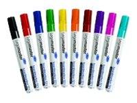 Legamaster TZ 1 - Marker - für Flipchart, Whiteboard - gemischte Farben - alkoholbasierte Tinte - 1.5-3 mm (Packung mit