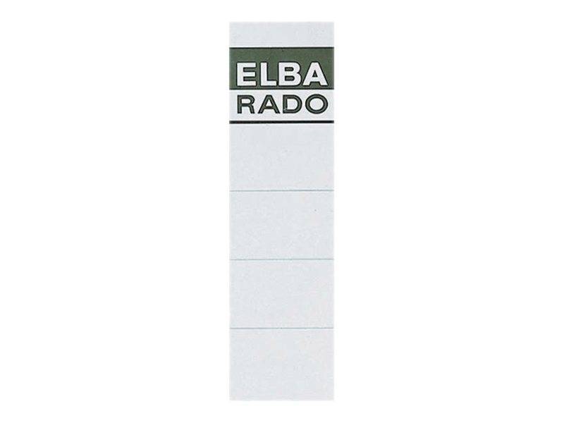 ELBA - Ordneretiketten - weiß (Packung mit 10)