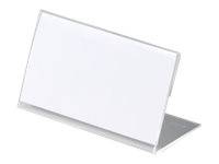 DURABLE - Namensschild - Desktop - für 52 x 100 mm - durchsichtig (Packung mit 10)