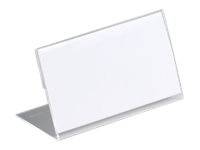 DURABLE - Namensschild - Desktop - für 52 x 100 mm - durchsichtig (Packung mit 10)