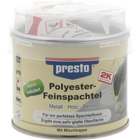 2K-Feinspachtel prestolith® weiß,Härter rot 250g Dose PRESTO 2K-Feinspachtel prestolith® weiß,Härter rot 250g Dose PRESTO