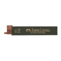 Faber-Castell Super-Polymer - Bleistiftmine - Superpolymer - HB - Intense Black - 0.5 mm (Packung mit 12)