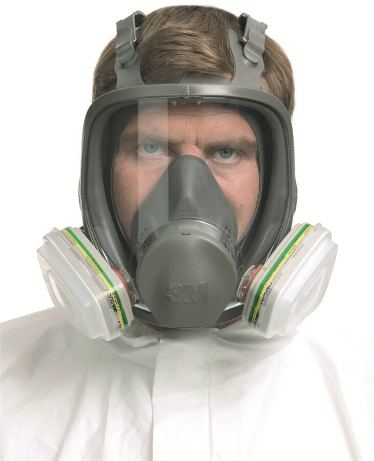 Atemschutzvollmaske 3M™ Serie 6800 6800M Größe M 3M-Nr 6800