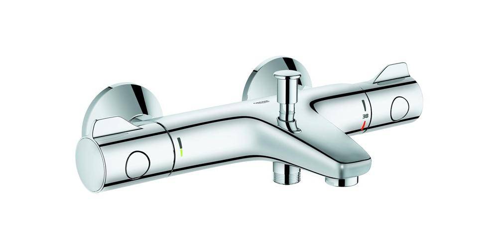 GROHE Thermostat-Wannenbatterie GROHTHERM 800 1/2Zoll, S-Anschlüsse