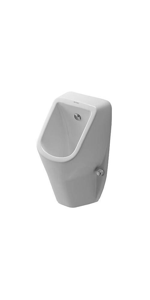 Duravit Urinal D-CODE RIMLESS 305x290mm Zul v hinten ohne Fliege weiß